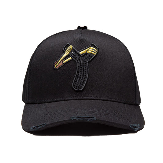 The Slingshot Rhinestone - Black